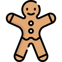food and restaurant,dessert,cookie,christmas,xmas,gingerbread man